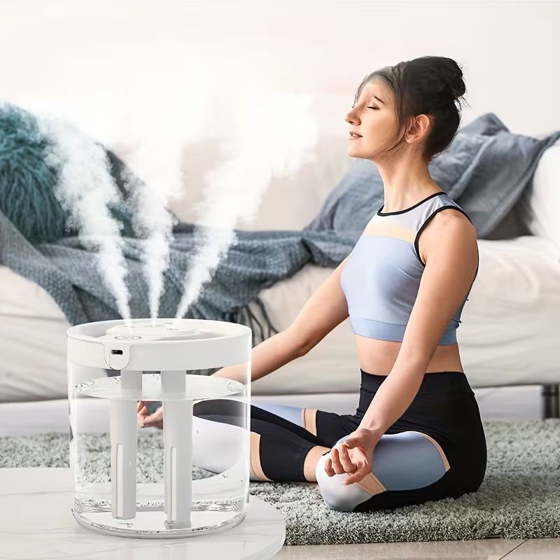 Beauty Tech Ultra-Quiet Large Fog Humidifier, Water Replenisher, Facial Steamer