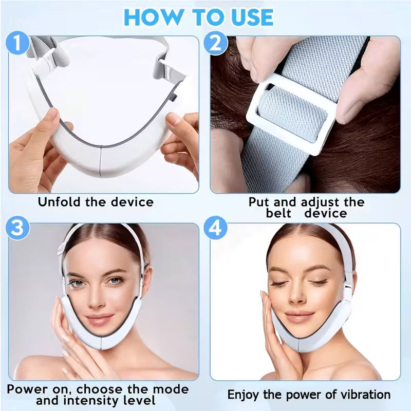 Beauty Deck V-Shape Facial Massager, Smart Beauty Device for V-Line Face Lifting