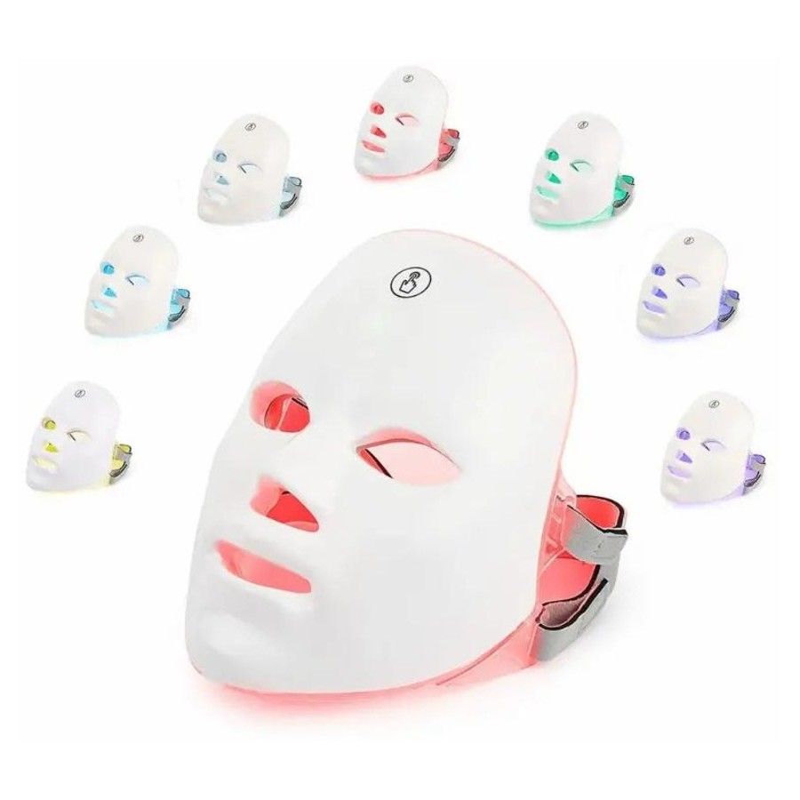 Beauty Tech 7-color Facial Mask Device, Portable Facial Skincare Tool