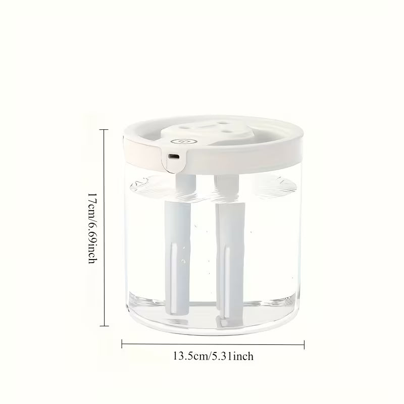 Beauty Tech Ultra-Quiet Large Fog Humidifier, Water Replenisher, Facial Steamer