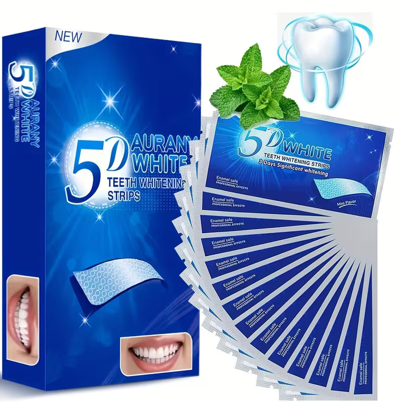 Beauty Deck 7/14Pair Teeth Strips Whitener Strips Teeth for Coffee Wine Tobacco