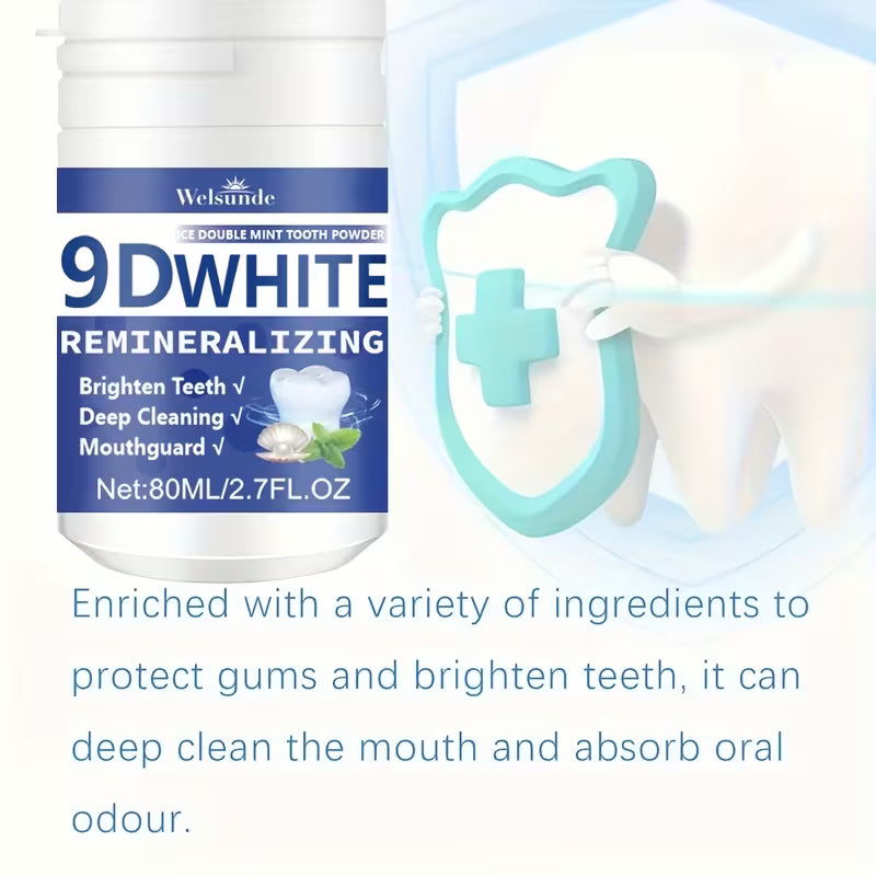 White Remineralizing Hydroxyapatite Tooth Powder
