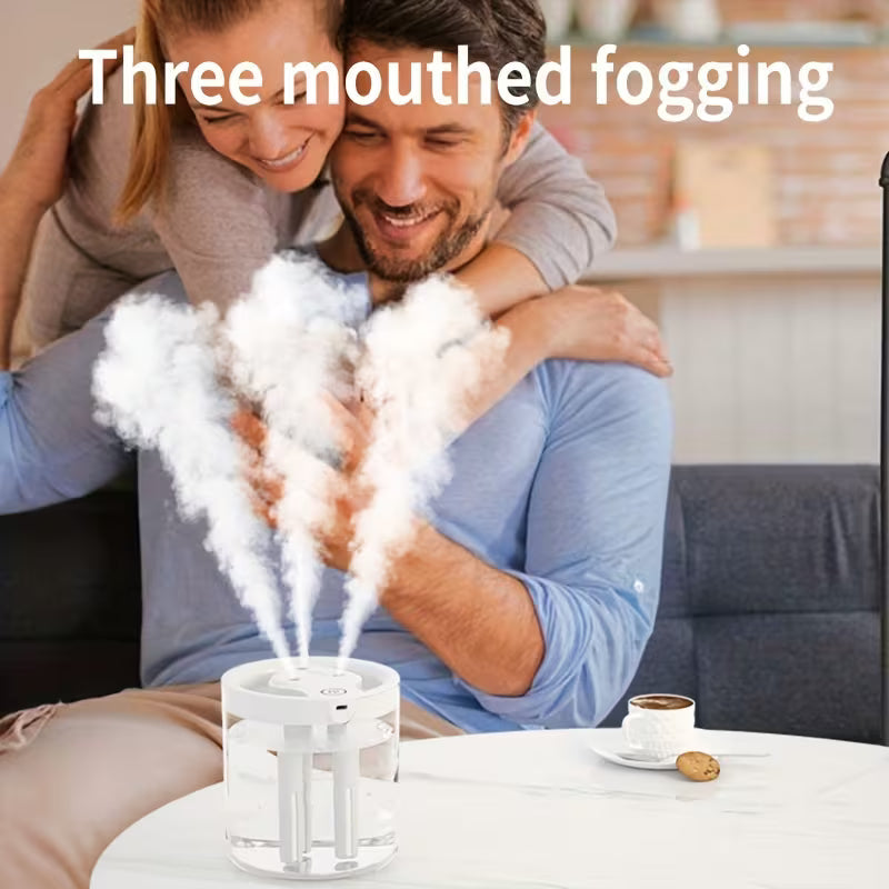 Beauty Tech Ultra-Quiet Large Fog Humidifier, Water Replenisher, Facial Steamer